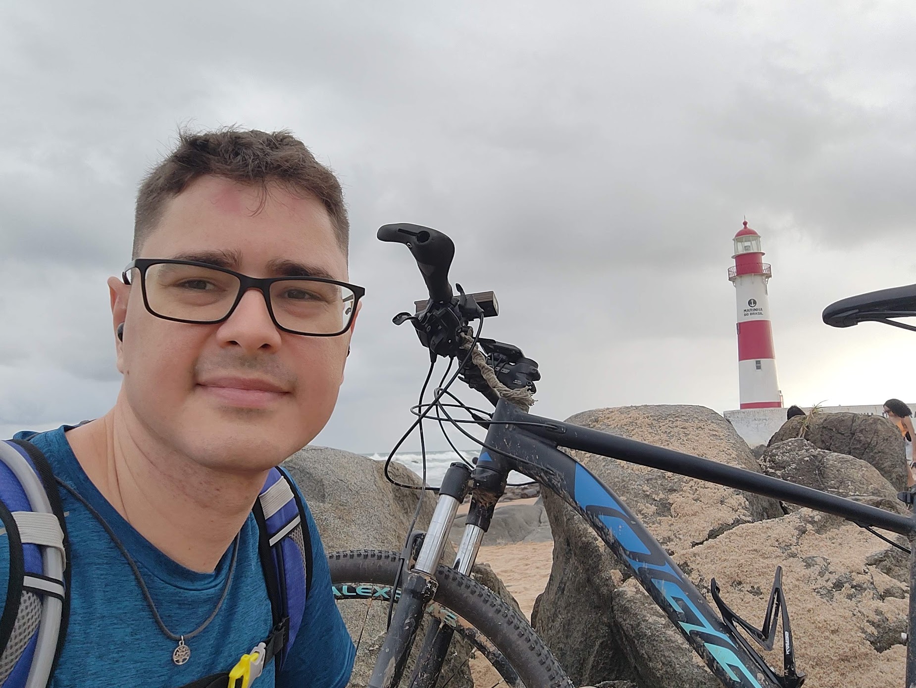 Foto obrigatória sobre hábitos saudáveis